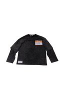 Le Saint Double Sleeve (ALL BLACK)